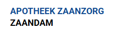 Apotheek MC Zaanzorg