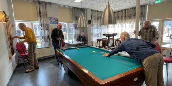 Sociaal wijkteam Peldersveld - Hoornseveld: Biljarten