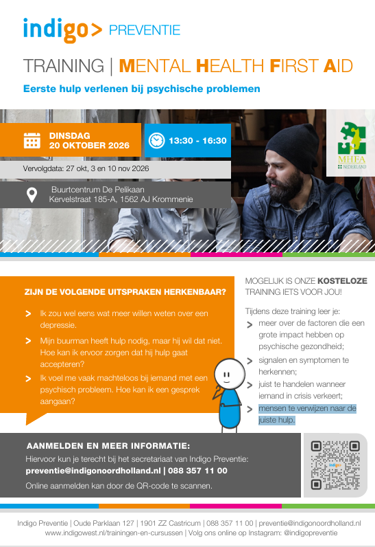 Mental healt first aid